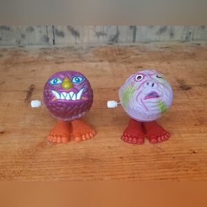 1986 Soma Monster Ball Wind Ups *Working